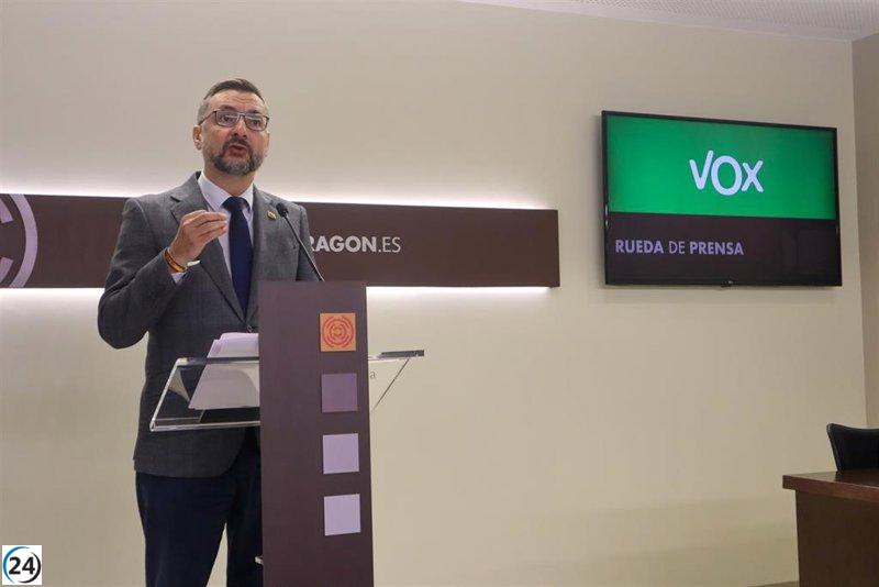 Vox presentará 20 resoluciones en las Cortes y critica la gestión del consejero de Hacienda.