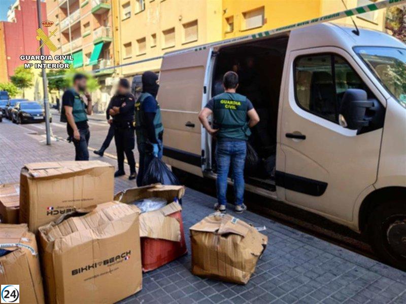 Desmantelan banda que robaba camiones en Aragón, Cataluña y La Rioja.