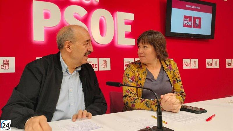 El PSOE de Aragón denuncia la escasez persistente de personal administrativo en escuelas e institutos.