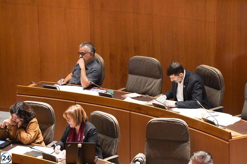 Corrales (Podemos) demanda liberar la flotilla, mientras Sanz (IU) critica las 