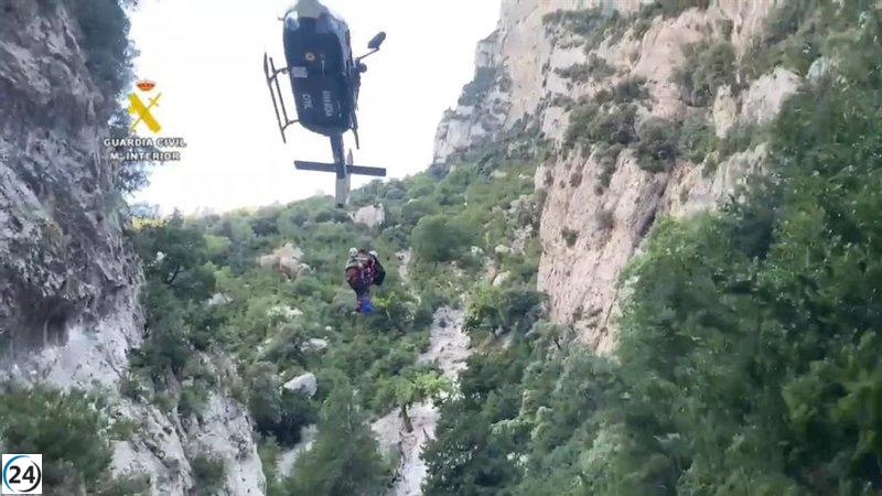 Fallece un excursionista de Zaragoza en una ruta en Loporzano, Huesca.