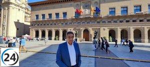 Vox se retira del evento en el que se otorga el título de Hija Predilecta a la Casa Palestina en Aragón.