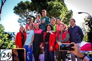 Triunfo de María José Pueyo y Víctor Carrasco en la II Carrera Solidaria de Cruz Roja de 10 km.