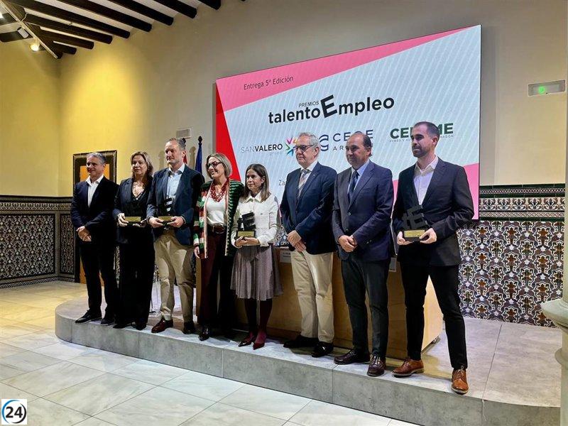 Cuatro empresas destacan en los 'Premios Talento Empleo Aragón' 2025 por su dedicación al progreso regional.