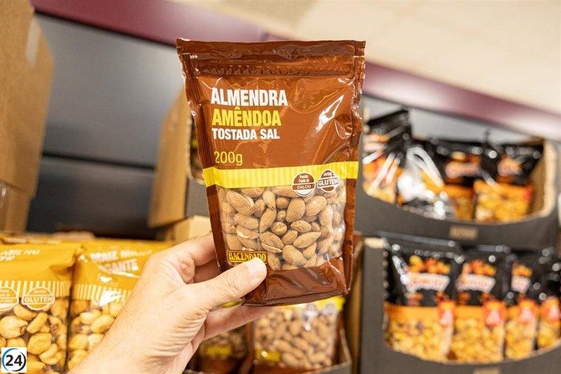 Mercadona lanza novedosas almendras saladas.