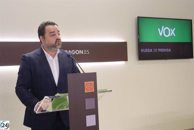 Arranz (Vox) sugiere clausurar centros de atención a menores extranjeros y cancelar acuerdos con organizaciones sin fines de lucro.