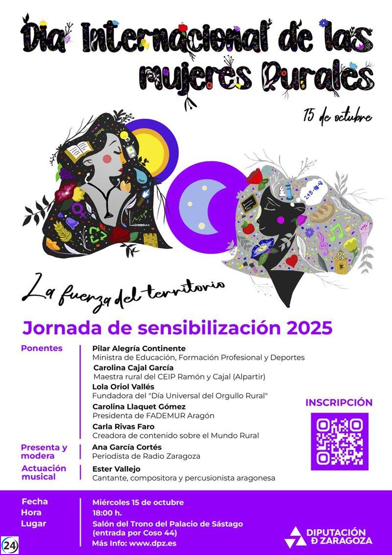 La DPZ conmemora el Día Internacional de las Mujeres Rurales con un evento de concienciación.