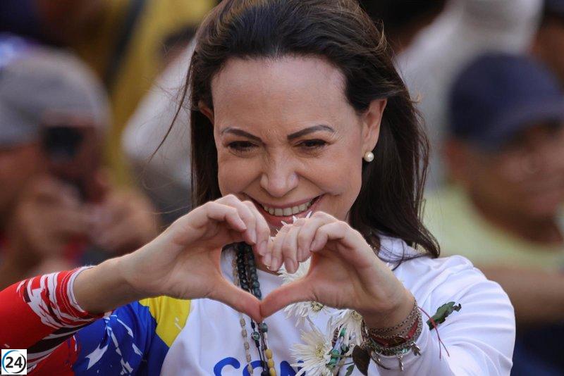 Alcaldesa de Zaragoza respalda a María Corina Machado en su lucha por el Nobel de la Paz.