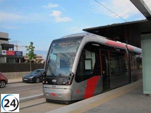 Huelga del 12 de octubre en Zaragoza: el tranvía operará con un 80% de servicios mínimos.