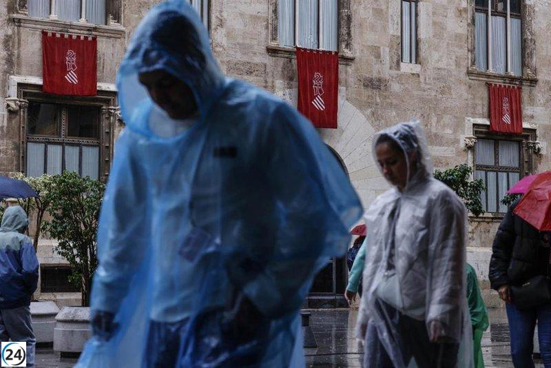 Alerta amarilla por intensas lluvias y tormentas en las tres provincias de Aragón.