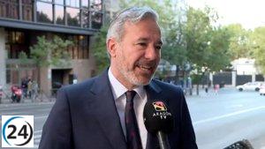 Azcón defiende la unidad de España ante quienes buscan dividirla.