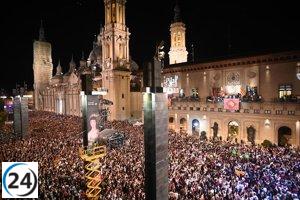 Encuesta del Ayuntamiento de Zaragoza otorga un 7,9 a las Fiestas del Pilar.