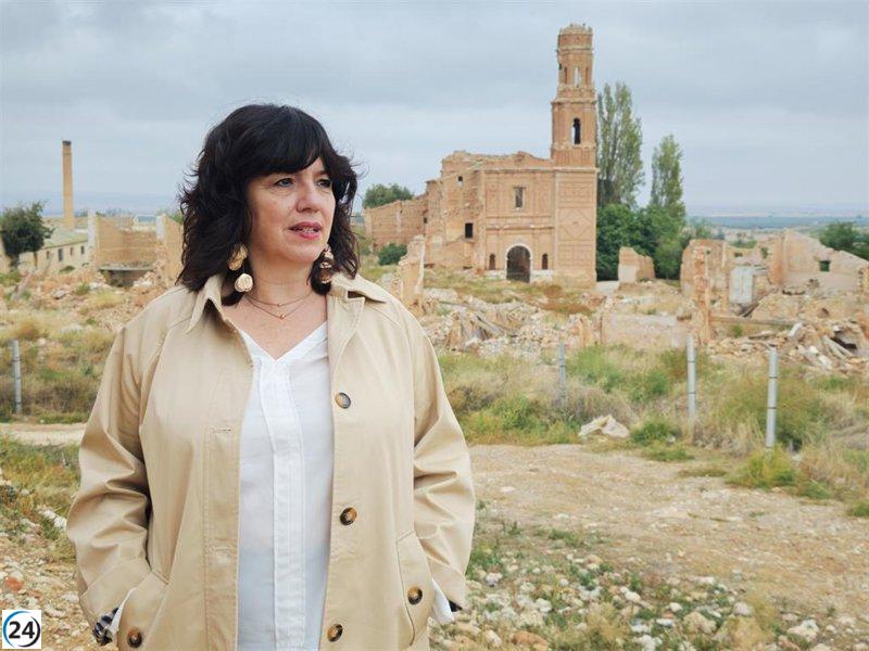 El PSOE busca designar el Pueblo Viejo de Belchite como Sitio de Memoria Histórica en el Congreso.