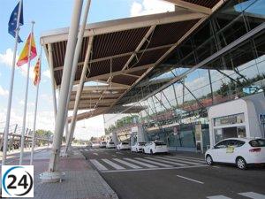 Zaragoza: El aeropuerto alcanza 542.000 viajeros en 2023, un crecimiento del 2,4% respecto al año anterior.
