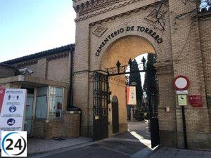 Zaragoza condena con firmeza los vandalismos en el cementerio.