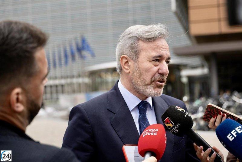 Azcón pide a Bruselas que la despoblación sea prioridad en la PAC.