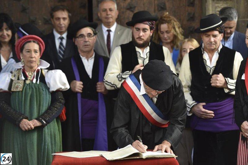 Ansó conmemora 650 años del Tributo de las Tres Vacas, aspirante a Patrimonio Mundial.