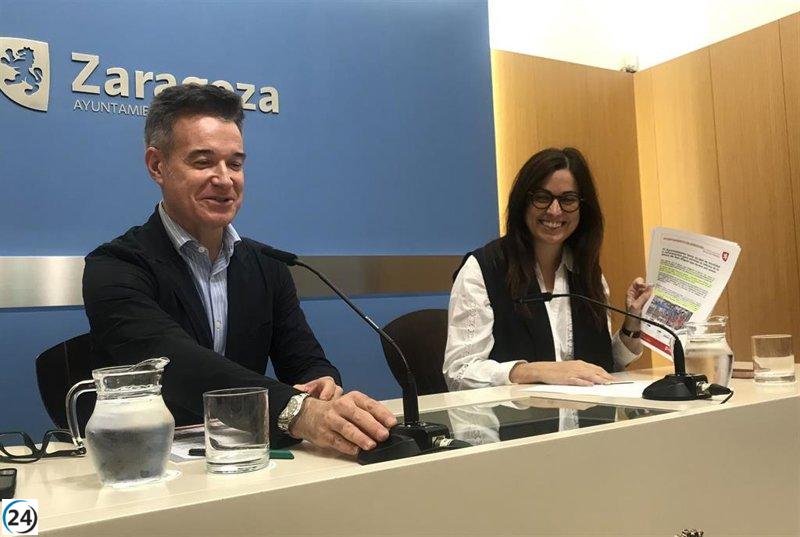 Reforma del Coso y plaza San Miguel: movilidad modificada en 4 etapas y afectación a 6 rutas de autobús.