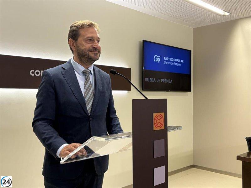 El PP de Aragón impulsa una moción en respaldo a Corina Machado tras el rechazo de una declaración oficial.