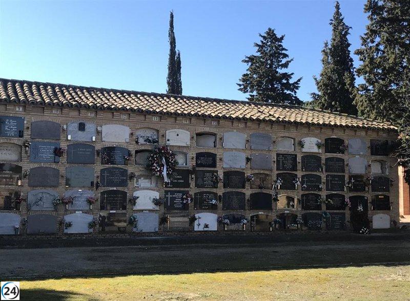 Tres arrestados por robos en el cementerio de Torrero en Zaragoza.