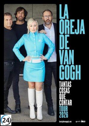 La Oreja de Van Gogh y Amaia Montero se presentarán en Zaragoza el 9 de octubre de 2026.