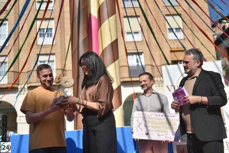 Isidro Tolosana se corona como el mejor en el I Concurso Nacional de Palmeras de Mantequilla en Huesca.