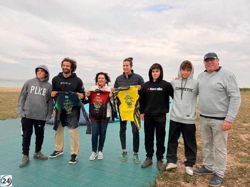 Aragón será sede en 2024 de una etapa del mundial juvenil de kitesurf.
