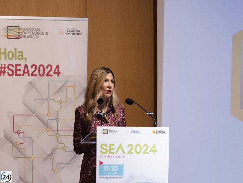 Aragón acogerá la Semana del Emprendimiento con más de 110 expertos bajo el lema 'Creciendo Juntos'.