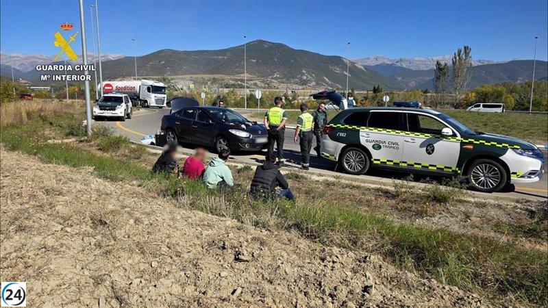 Desarticulada banda criminal responsable de siete robos en comerciantes de Aragón, Cantabria y Asturias.