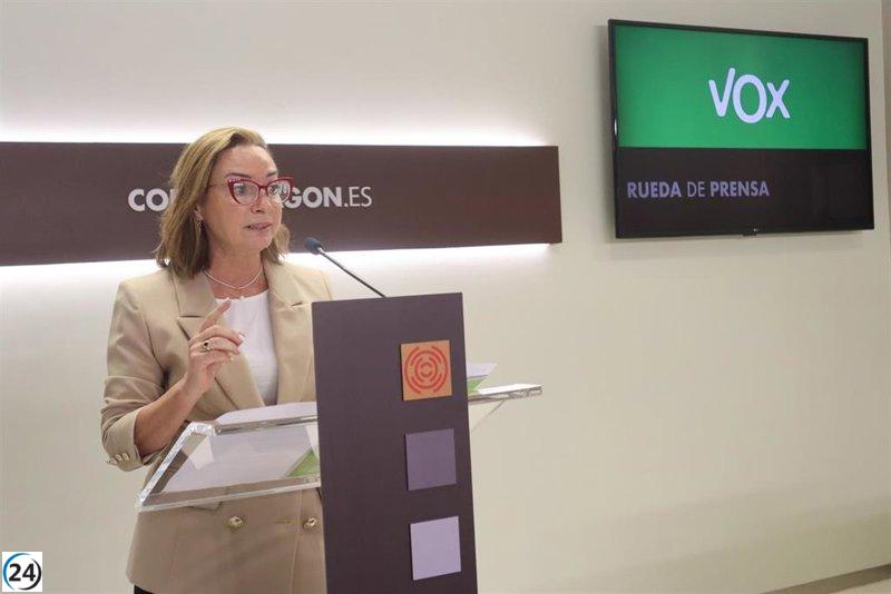 Vox demanda al Gobierno de Aragón que publique información clara sobre las promociones de VPO en su sitio web.