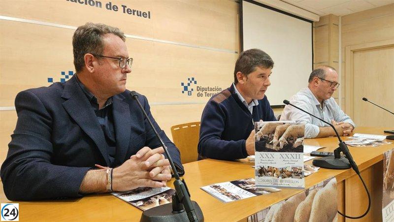 Mora de Rubielos se prepara para su esperada feria ganadera e industrial este fin de semana.