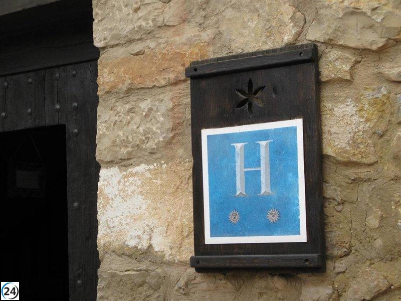 Aumento del 6,8% en las pernoctaciones hoteleras en Aragón durante septiembre.