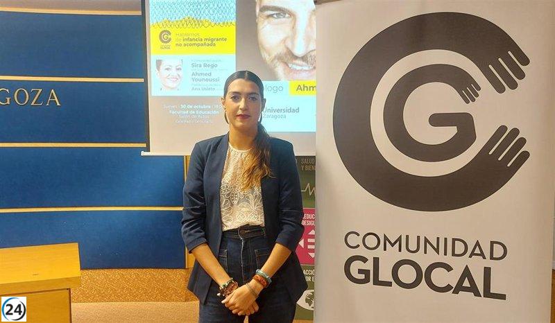 La Diputación de Zaragoza enfoca Glocal 2025 en la protección de niños migrantes sin acompañante.