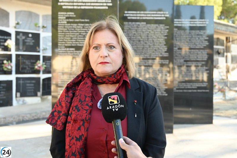 El PSOE exige al Gobierno de Aragón educación sobre la represión franquista en escuelas.