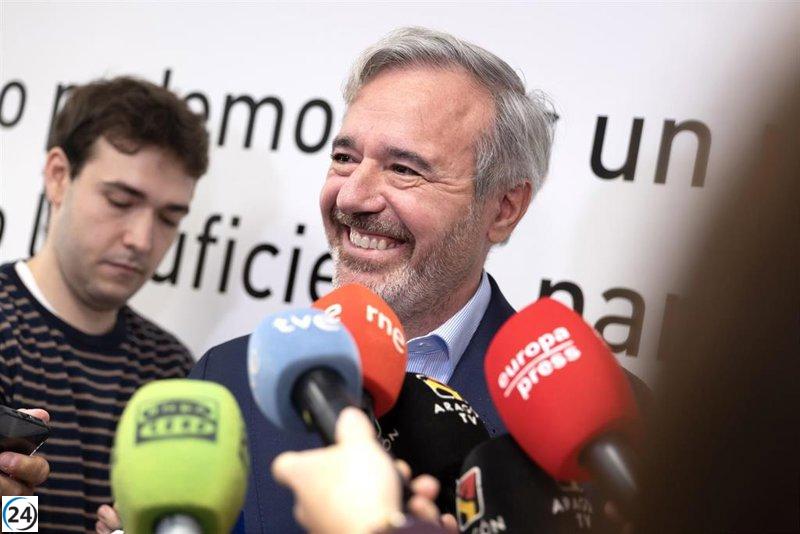 Azcón lanza un aviso a Alegría: