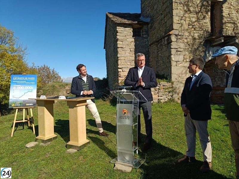 Aragón y Huesca destinarán 8 millones de euros al desarrollo del Eje Norte de Guara.