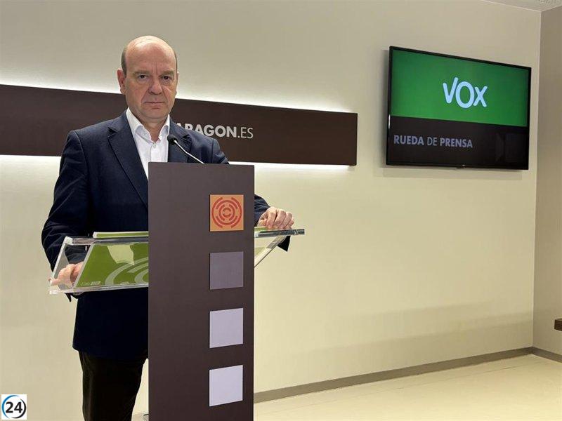 Morón (Vox) solicita al Gobierno de Aragón un informe detallado sobre la detección de cáncer.