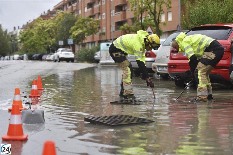 Huesca advierte sobre intensas lluvias: autoridades recomiendan limitar viajes y aumentar precauciones.