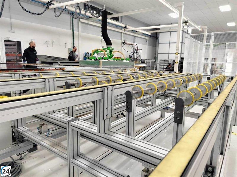 Aumento del 4,3% en la producción industrial de Aragón en septiembre, inferior a la media nacional.