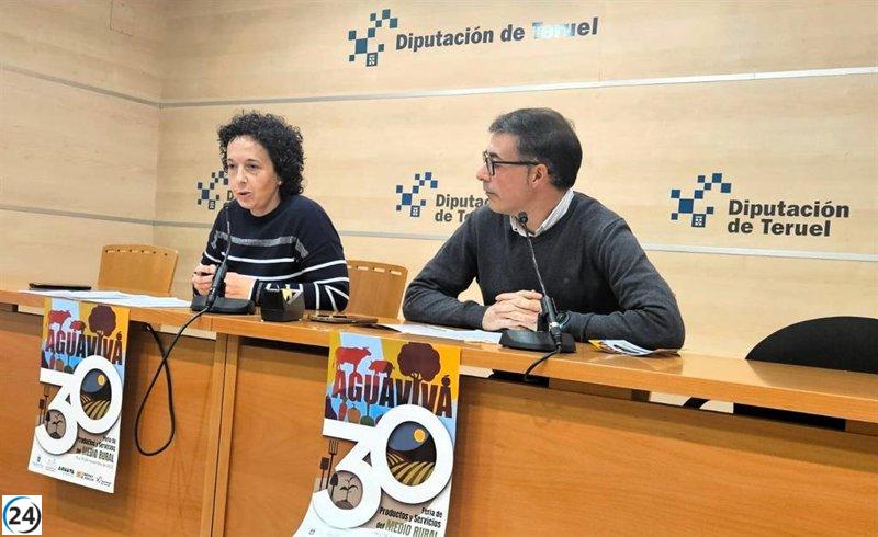 Aguaviva (Teruel) celebra su 30ª Feria del Medio Rural este fin de semana sin exposición ganadera.