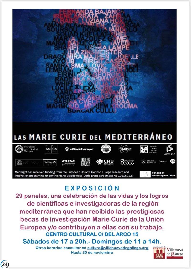 Villanueva de Gállego rinde homenaje a las investigadoras europeas como 'Las Marie Curie del Mediterráneo'