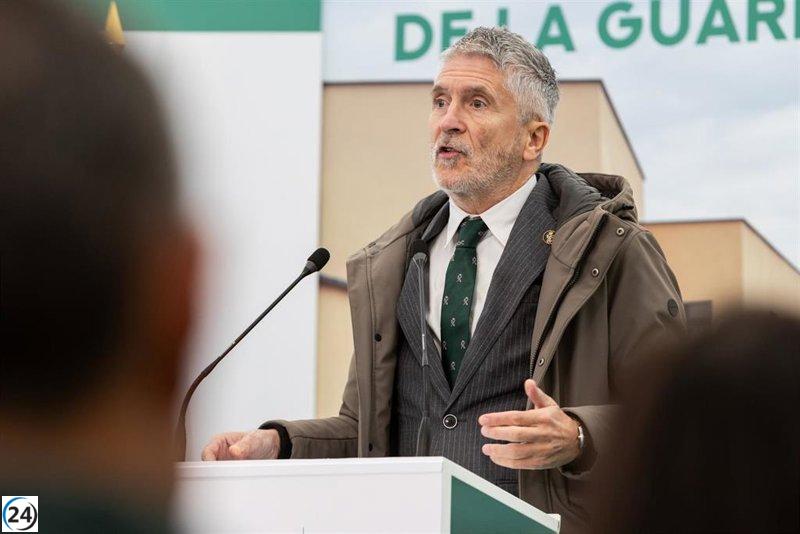 Ministro del Interior asegura que la seguridad en Teruel es sólida: seis policías por cada mil residentes.