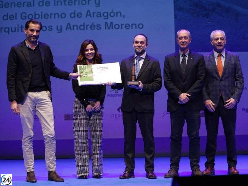 Villanueva de Gállego Celebra el Éxito de su Base de Emergencias en la Gala de Edificación de Aragón