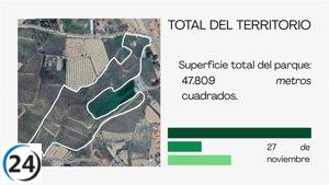 Borja (Zaragoza) contará con un nuevo parque del tamaño de cinco campos de fútbol gracias a una generosa donación.