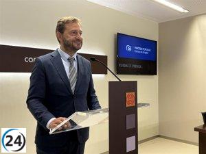 Ledesma (PP) critica a Alegría por difundir falsedades: