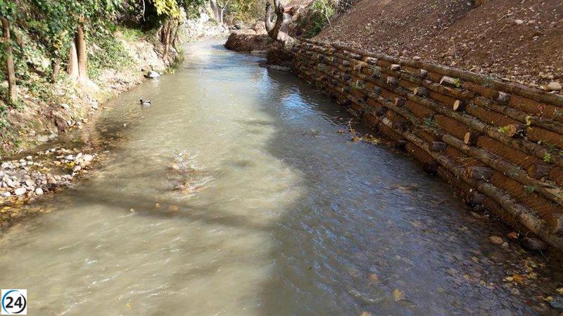 Zaragoza incorpora bioingeniería para revitalizar y embellecer las riberas del Huerva.