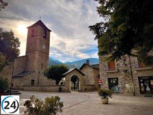 Alertan por heladas extremas de hasta -6 grados en el Pirineo aragonés este lunes.