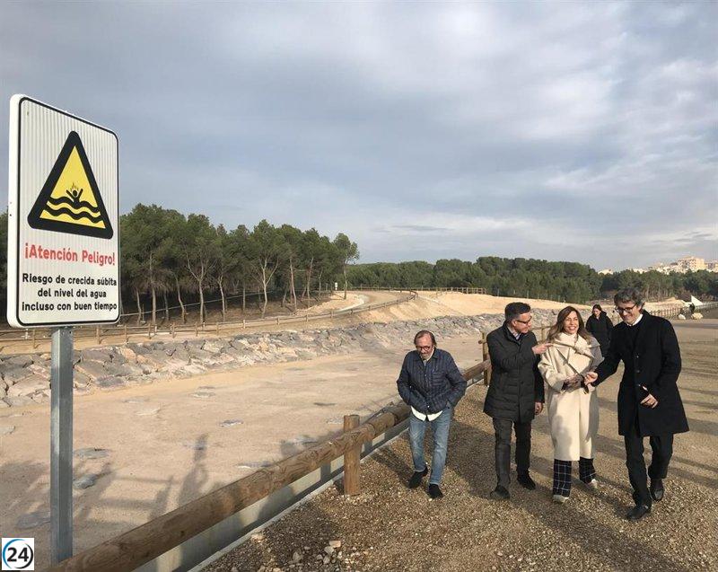 Finaliza la construcción del canal en el Barranco de la Muerte en Zaragoza con una inversión de 1,1 millones de euros.