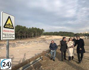 Finaliza la construcción del canal en el Barranco de la Muerte en Zaragoza con una inversión de 1,1 millones de euros.