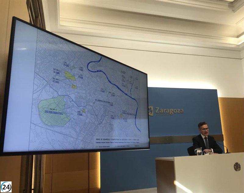 Zaragoza lanza 21 proyectos urbanísticos para 28.042 viviendas, de las cuales el 47% serán protegidas.
